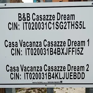 2* Couette-café Casazze Dream